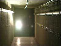 Neena and members of Subterranea Britannica in the bunker 