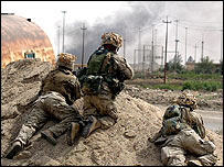 فالوجہ میں امریکی فوج کو سخت مزاحمت کا سامنا کرنا پڑا ہے