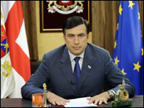 TT Gruzia Mikhail Saakashvili 