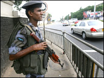 श्रीलंका में सुरक्षा बल