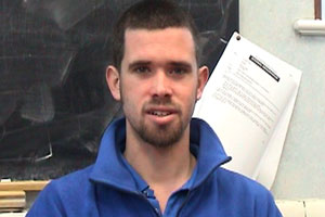 Paul's learning to speak Manx. He say's it'll help him fit in more...