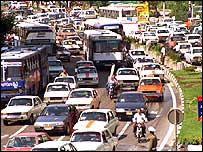 ترافيک فشرده در تهران