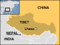 Bản đồ Tây Tạng