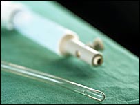 Instrumento usado para fazer abortos