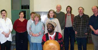 Chartwell Dutiro with Ashburton Shona choir