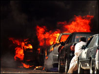 کراچی میں تشدد