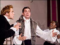 The cast of The Ebony Box 