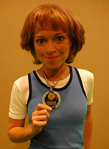 Ros Lamb, 400,000 metre gold medalist