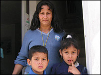 Deslocados em Soacha, na Colômbia