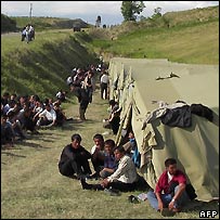 Dân chạy tị nạn ở Andijan