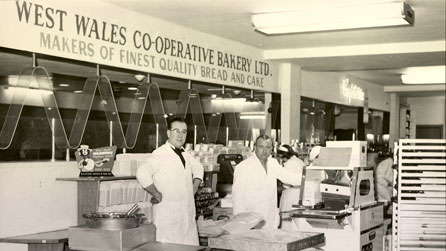 Bakers at the West Wales Co-operative