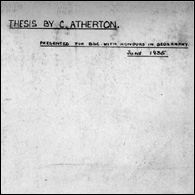 Connie's dissertation