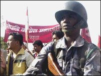 नेपाली सुरक्षाकर्मी