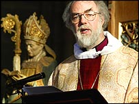 Canterbury Başpiskoposu Rowan Williams 