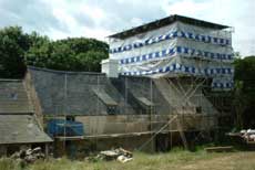 Allt-y-Bela, Llangwym, Monmouth - under restoration 