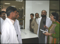 الائڈ ہسپتال میں پیتھالوجوکل لیبارٹری