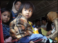 سونامی متاثرین