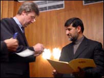 مراسم اهدای نشان دولت آلمان 