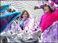 Parading past the Bullring