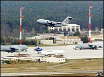 जर्मनी में अमरीकी हवाईअड्डा