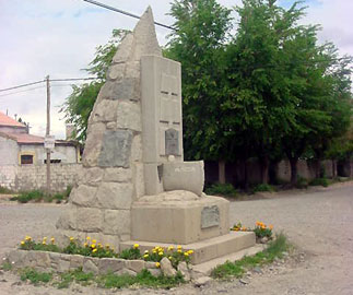 Memorial to the Mimosa, Trevelin, Patagonia