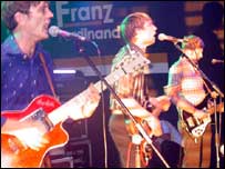 O Franz Ferdinand ganhou o Mercury Prize por seu CD de estréia