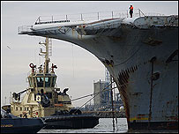 Clemenceau arrives on Teesside.