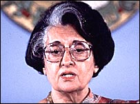 اندرا گاندھی