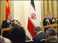 کمال خرازی و لی جائو شينگ