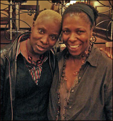 Angelique Kidjo and Bola Mosuro in London