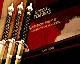 V For Vendetta DVD