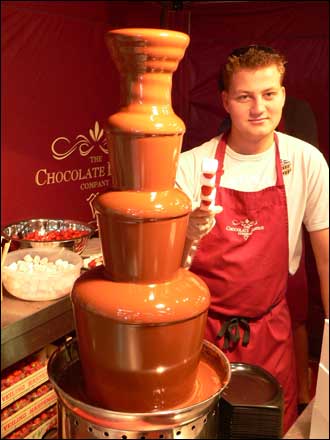 Chocolate fountain