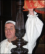 Chris Cade as the Earl of Newcastle