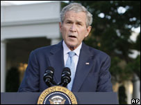 O presidente dos Estados Unidos, George W. Bush (AP)