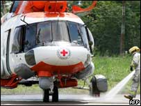 Helicóptero enviado à Colômbia para resgatar os reféns das Farc