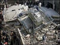 منہدم عمارت