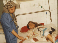 हिंसा के शिकार आम लोग