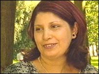 कैंसर से पीड़ित महिला