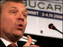 NATO Genel Sekreteri Jaap de Hoop Scheffer