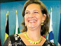 State Department spokeswoman Victoria Nuland 
