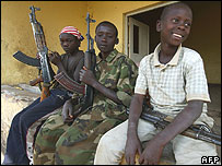Crianças soldados no Congo