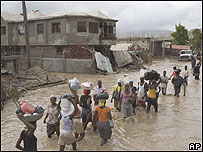 Inundação em Gonaivez, Haiti