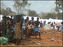 Sri Lanka displaced people in the north (file photo)