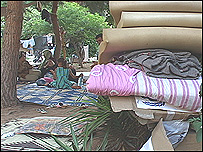 Refugiados em Beirute