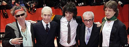 滚石乐队和导演斯科赛斯