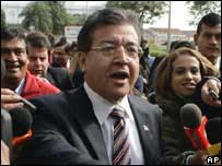O presidente do Paraguai, Nicanor Duarte Frutos