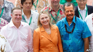 克林顿亚洲之行