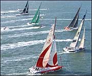 IMOCA 60 yachts in the 2007 Fastnet Race