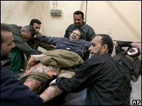 Bağdat'taki saldırıda yaralanan biri