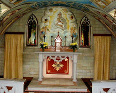 Altar of the Italian Chapel, Orkney